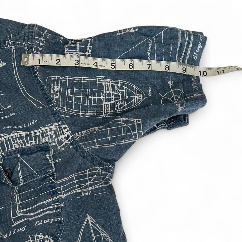 Super Cool Basic Editions Short Sleeve Button-Up - image 4